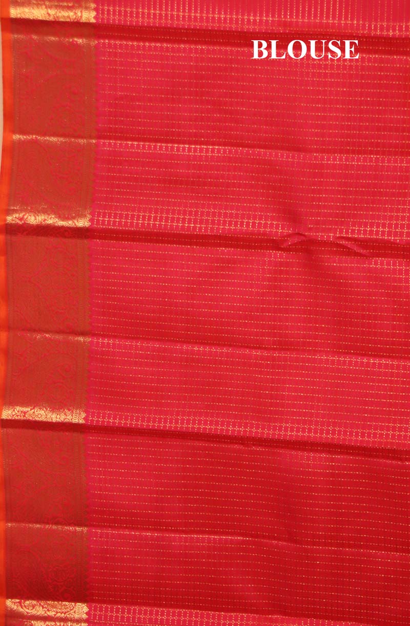 Bridal Pink Kanchipuram Silk Saree